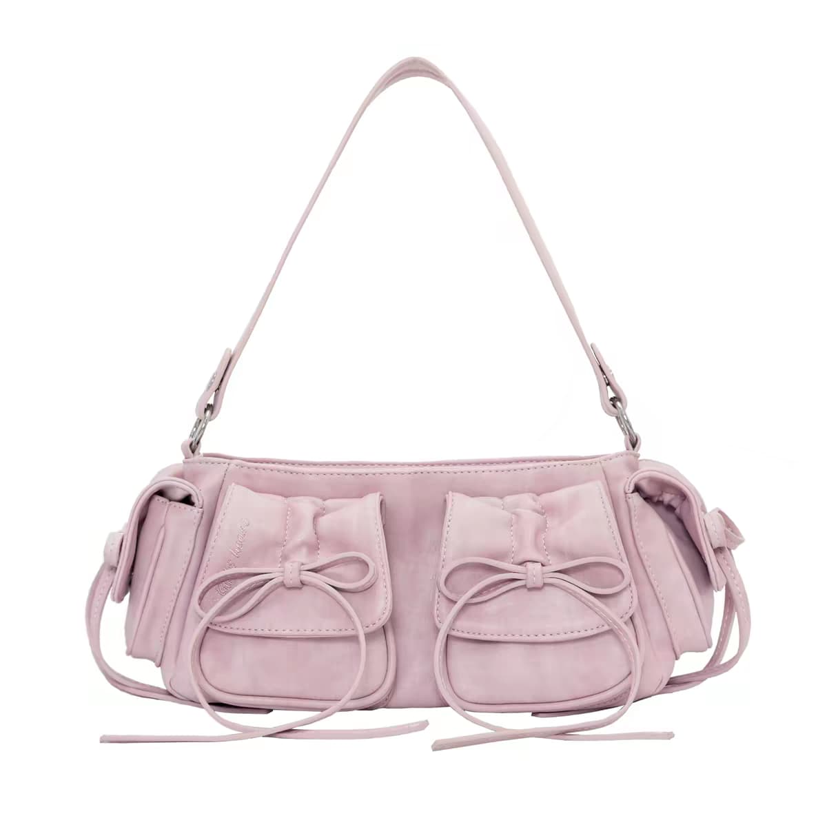 Chaos Butterfly — сумка-багет через плечо с карманами и бантом детальное фото 1