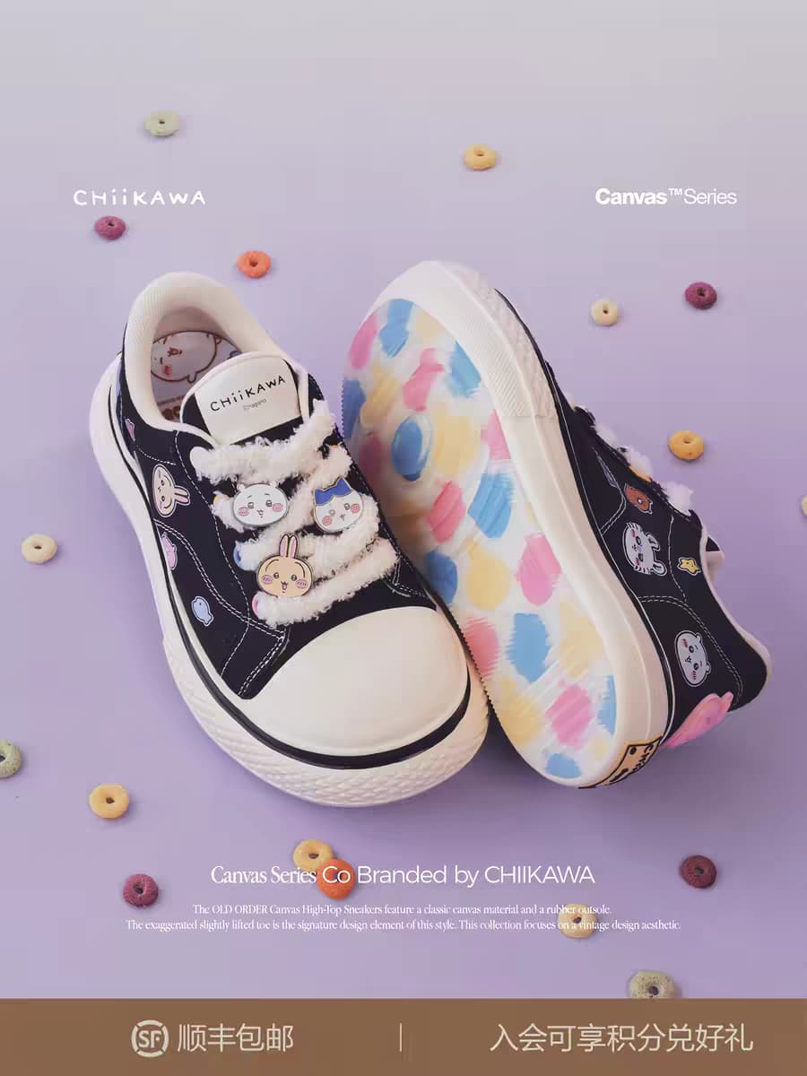 Canvas shoes - коллаборация Chiikawa 2026 детальное фото 3