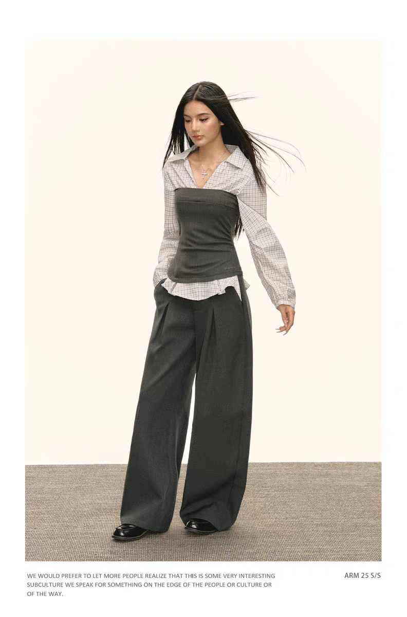 Костюм «Американская клетка» - брюки детальное фото 6