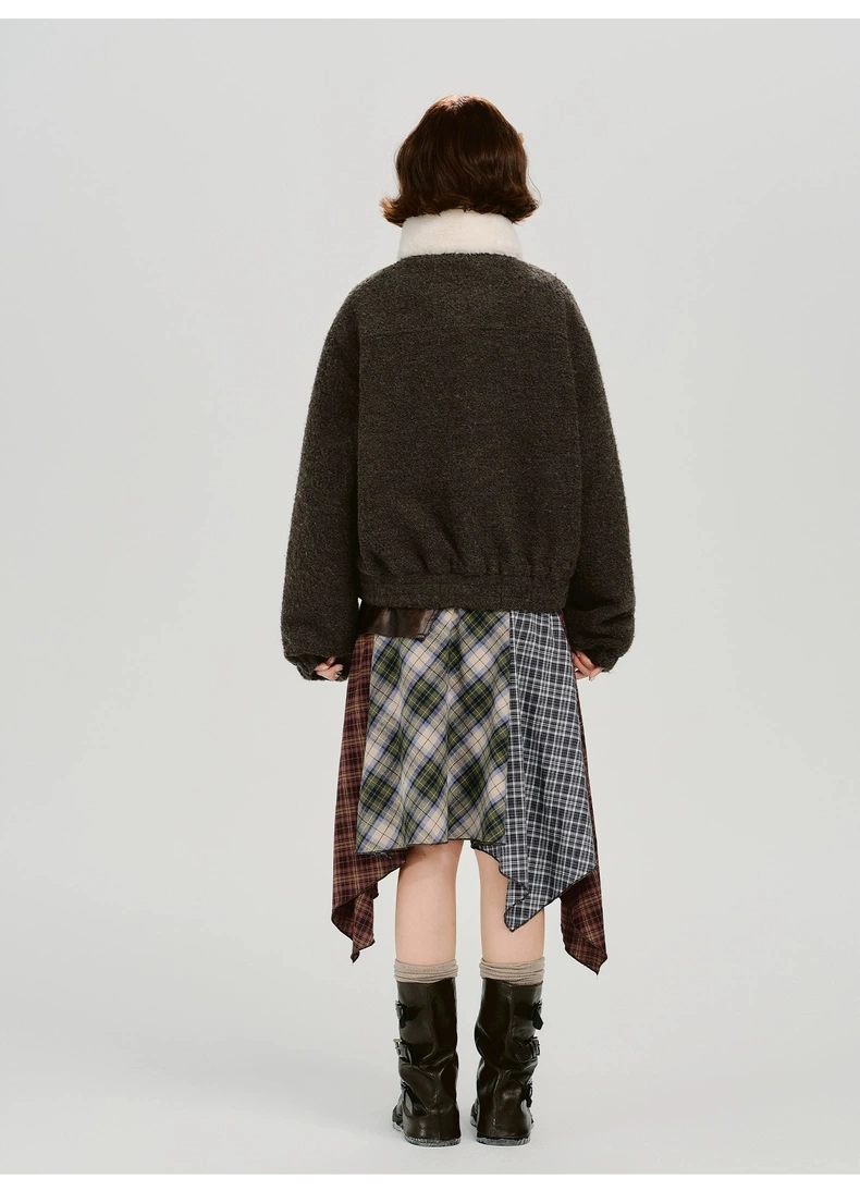 Пальто на пуговицах детальное фото 17