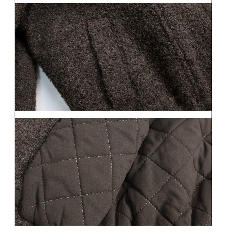 Пальто на пуговицах детальное фото 6